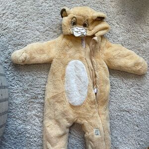 NWOT Lion King Simba Bunting Costume